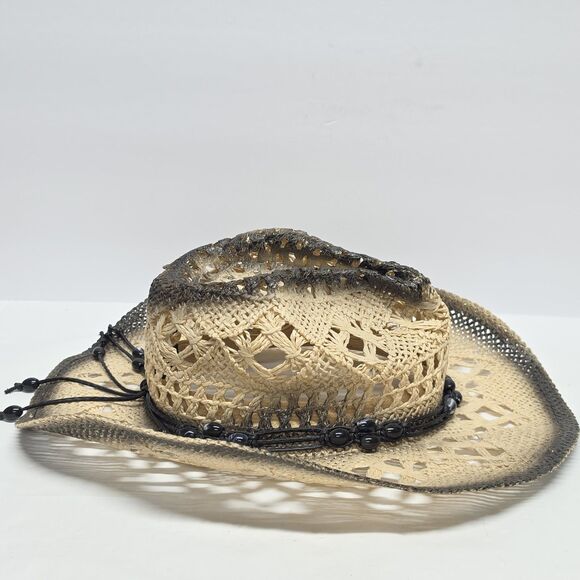 Milani Straw Western Hat With Shapeable Brim Elastic Band Cowgirl Cowboy Rodeo main image 8